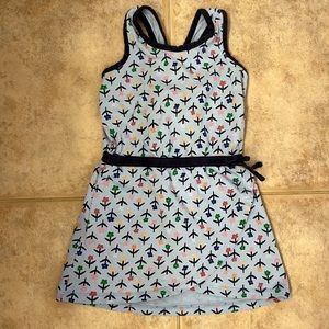 Girl’s Hanna Andersson Sleeveless Flower Dress